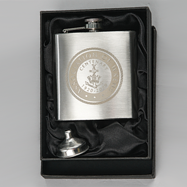 6oz hip flask with funnel