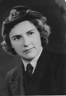 In dress uniform. WRNS Wren Susan Barrington-Ward